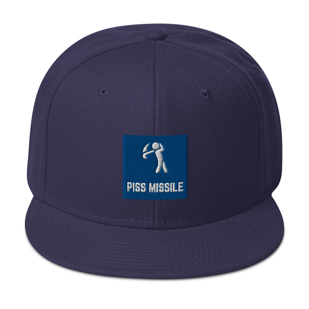 Piss Missile Snapback Hat