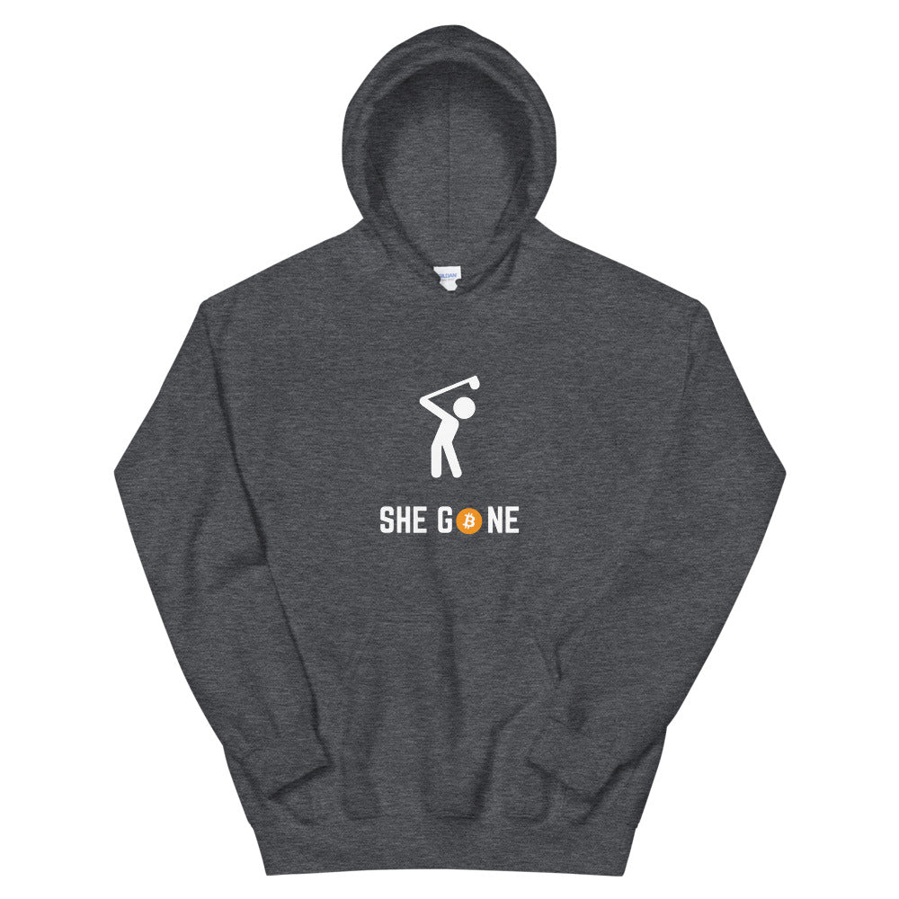 She Gone Bitcoin Hoodie