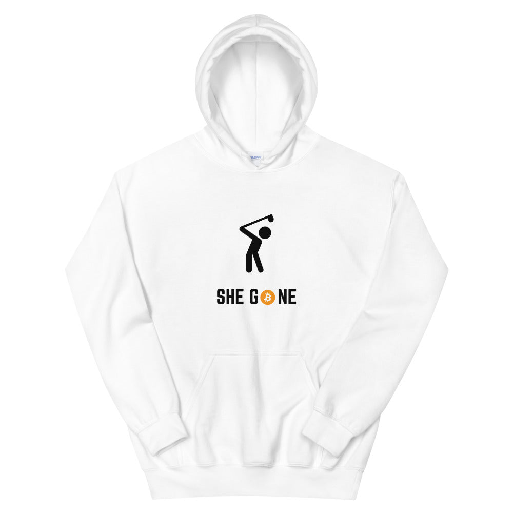 She Gone Bitcoin Hoodie